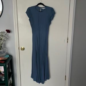 Blue Reformation Midi Dress